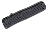 Boker USA OTF Automatic Knife Black Aluminum SKU 06EX263