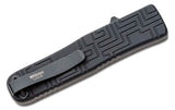 Boker USA OTF Automatic Knife Black Aluminum SKU 06EX263