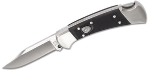 Buck 112 Ranger Elite Automatic Lockback Knife With Sheath SKU 0112BKSA-B