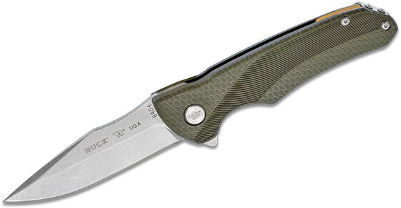 Buck 840 Sprint Select Flipper Knife SKU 0840GRS