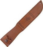 KA-Bar USMC Fighter Plain With Brown Leather Sheath SKU 1217