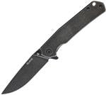 Ruike Framelock Knife with Black Oxide Stainless Handle SKU RKEP801SB