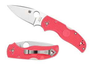 Spyderco Native 5 Lightweight Lockback Knife Pink FRN SKU C41PPN5
