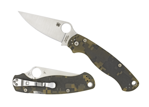 SPYDERCO PARA MILITARY™ 2 G-10 DIGITAL CAMO C81GPCMO2