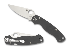 Spyderco Paramilitary 2 Knife Dark Gray G-10 C81GPDGY2