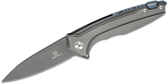 Defcon Jungle Series Titanium Handle S35VN Folding Knife SKU TF5288-1