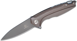 Defcon Jungle Series Titanium Handle S35VN Folding Knife SKU TF5288-2