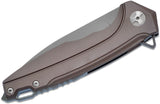 Defcon Jungle Series Titanium Handle S35VN Folding Knife SKU TF5288-2