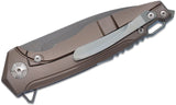 Defcon Jungle Series Titanium Handle S35VN Folding Knife SKU TF5288-2
