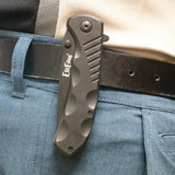 ElitEdge  Tactical Rescue Knife SKU 10764BK