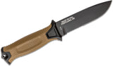 Gerber StrongArm Fixed Blade Half Serrated With Sheath SKU 30-001059N