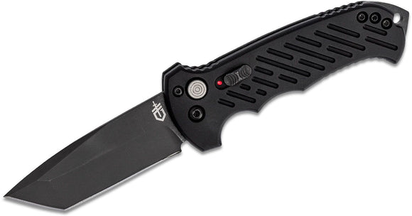 Gerber 06 TANTO PLAIN EDGE AUTO Folding Knife SKU 30-001297N