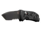 Gerber AUTO PROPEL ALL BLACK TANTO SERRATED 420HC 30-000842N