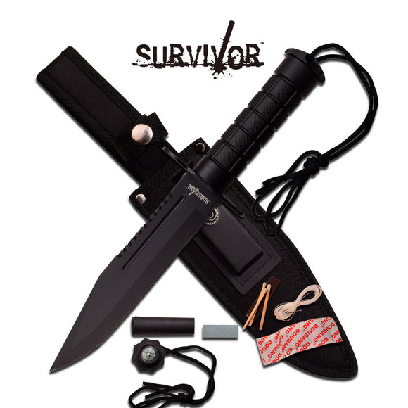 Survivor Fixed Blade Knife SKU HK-786BK