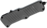 Hogue HK Mini Incursion OTF Automatic Knife Gray Aluminum SKU 54052
