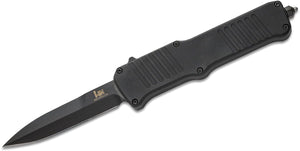 Hogue HK Incursion OTF Automatic Knife Black Aluminum SKU 54096