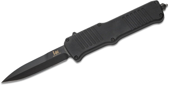 Hogue HK Incursion OTF Automatic Knife Black Aluminum SKU 54096