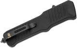 Hogue HK Incursion OTF Automatic Knife Black Aluminum SKU 54096