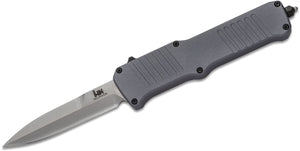 Hogue HK Incursion OTF Automatic Knife Gray Aluminum SKU 54097