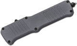 Hogue HK Incursion OTF Automatic Knife Gray Aluminum SKU 54097