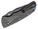 Hogue Knives Deka Clip Point Knife Black Carbon Fiber SKU 24299-LIM