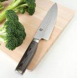 Shun Premier Chef's Knife 8" Gray Handle SKU TDM0706G