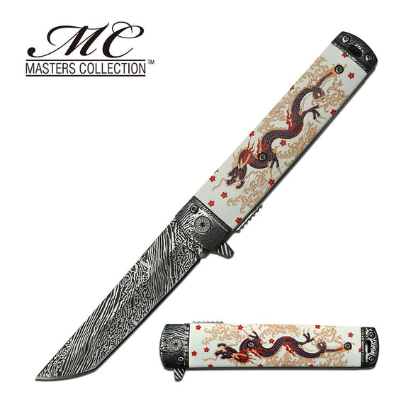 MASTERS COLLECTION MC-A049WH SPRING ASSISTED KNIFE