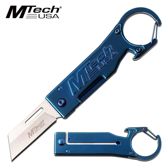MTECH USA MT-1171BL MANUAL FOLDING KNIFE BLUE