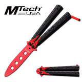 MTech USA Training Butterfly Knife SKU MT-872RD