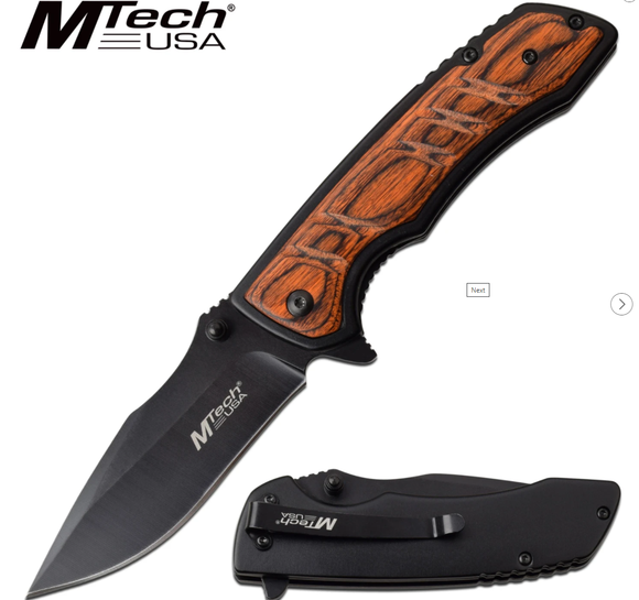 MTech MT-A1086BR Spring Assisted Knife