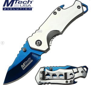 MTech Evolution MTE-A005-BLS Spring Assisted Knife