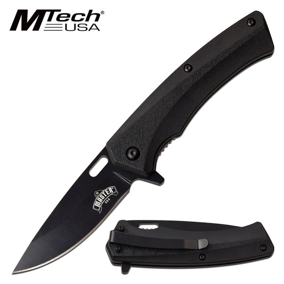 MASTER USA MU-A091BK SPRING ASSISTED KNIFE