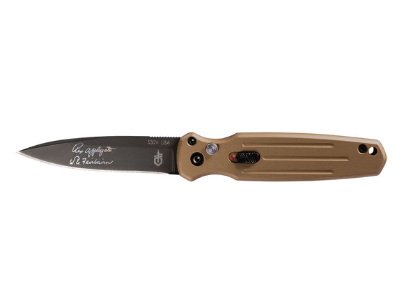 Gerber Mini Covert Auto - Coyote Brown SKU 30-001396N