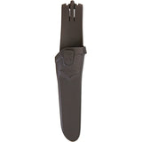 Mora Pro S Fixed Blade Knife with Sheath Stainless-Steel Blade/Blue & Black Polypropylene Handle SKU FT01506