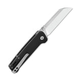 QSP™ Penguin Liner Lock 130-1 Pocket Knife D2 Semi-Stainless & Black Micarta SKU QS1301