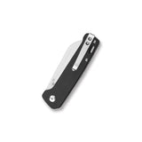 QSP™ Penguin Liner Lock 130-1 Pocket Knife D2 Semi-Stainless & Black Micarta SKU QS1301