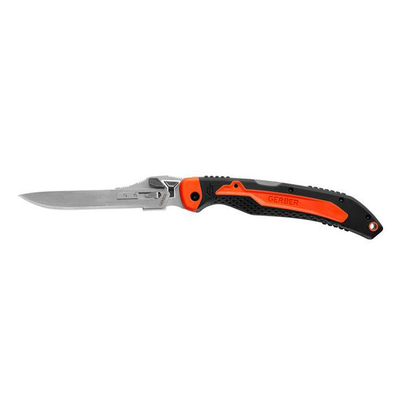 Gerber Vital Big Game Manual Folding Knife Orange ABS SKU 31-003053