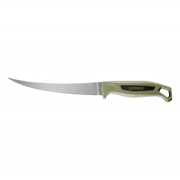 Gerber Ceviche Fillet Fixed Blade Knife Green Polymer 7