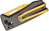 SOG Ultra XR Carbon and Gold Folding Knife SKU 12-63-02-57