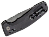 SOG Knives SOG-TAC AU Drop Point Automatic Knife Black Aluminum SKU 15-38-01-57