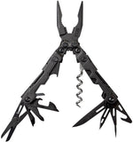 SOG PowerLitre Multitool Black Oxide Stainless-Steel 17 Tools in all SKU SOG-PL1002-CP