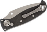 Spyderco Autonomy 2 AUTO Knife Black G-10 SKU C165GP2