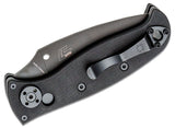 Spyderco Autonomy 2 Automatic Knife Black G-10 SKU C165GPBBK2