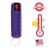 Streetwise 18 Pepper Spray 0.5 oz Hard-case Purple SKU SW3HPR18