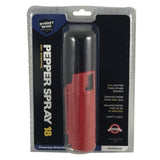 Streetwise 18 Stream Pepper Spray w/UV Marking Dye Red 1/2 oz Hard-Case SKU SW3HRD18
