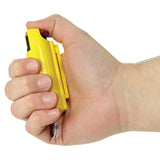 Streetwise 18 Stream Pepper Spray w/UV Marking Dye Yellow 1/2 oz Hard-Case SKU SW3HYL18