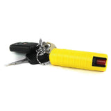 Streetwise 18 Stream Pepper Spray w/UV Marking Dye Yellow 1/2 oz Hard-Case SKU SW3HYL18