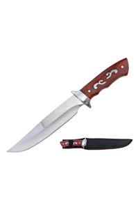 Full Tang Hunting Knife With Nylon Sheath SKU T22040