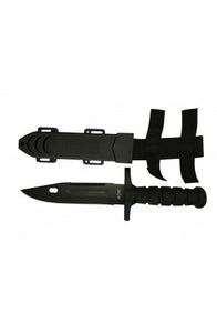 S-Tec Hunting Knife w/ Plastic Sheath, PP handle SKU T228699