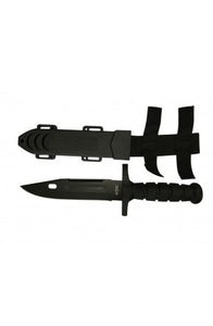 S-Tec Hunting Knife w/ Plastic Sheath, PP handle SKU T228699